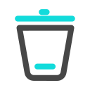 Trash can (delete) Icon