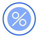 Insured rate Icon