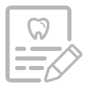 ICO oral management oral disposal form Icon