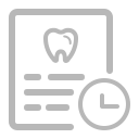 ICO oral management oral treatment appointment Icon