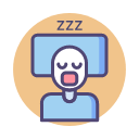 Sleeping At Dentist Icon
