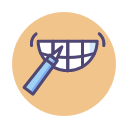 Whitening Touch Up Pen Icon