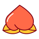 Peach-Shaped Mantou Icon
