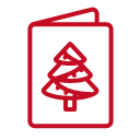 Christmas cards Icon