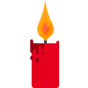 20 candle flame deco Icon