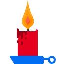 38 candle flame deco Icon