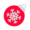 5 snowflake ball  ch Icon