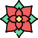 Christmas flower Icon