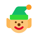 Christmas clown Icon