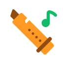 Christmas flute Icon