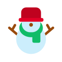 Christmas - snowman Icon