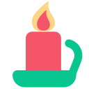 Christmas - candles Icon