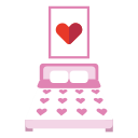 Marriage bed Icon