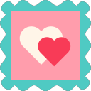 valentine_010-stamp-postcard-love-heart Icon
