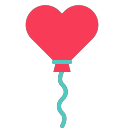 valentine_015-bubble-heart-love-affection Icon