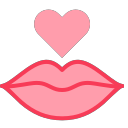 valentine_018-lip-kiss-heart-love Icon