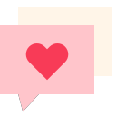 valentine_027-message-love-bubble-talk Icon
