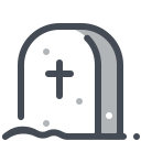 Halloween tombstone Icon