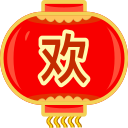 Spring Festival - happy Icon