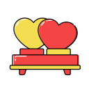 Lovers' seat Icon
