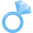 Diamond ring Icon