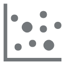 Scatter plot Icon
