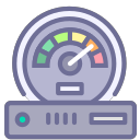 VPS server host speed test Icon