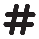 hashtag Icon