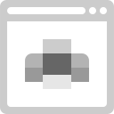 browser-printer Icon