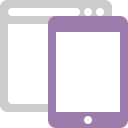 browser-responsive tablet Icon