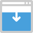 browser-sidebar bottom Icon