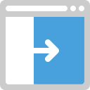 browser-sidebar right Icon