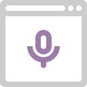 browser-voice search Icon
