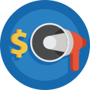 1_megaphone-money Icon