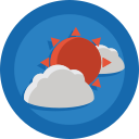 1_sun-clouds Icon