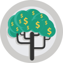 1_tree-money Icon