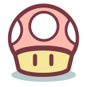 mushroom-from-Mario Icon