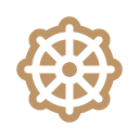 the Wheel of the Law Icon
