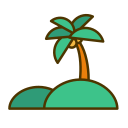 Linear Island Icon