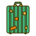 Linear suitcase Icon