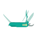 Multi functional knife Icon