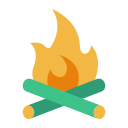 Surface bonfire Icon