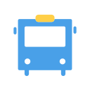 Tourism theme bus Icon