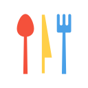 Tourism theme food Icon