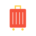 Travel theme luggage Icon