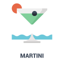 Martini wine Icon