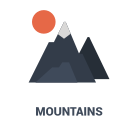 Mountain range Icon