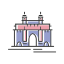 Tourism - India Gate Icon