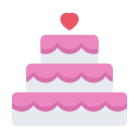 Heart cake Icon