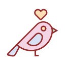 color_ Love bird Icon